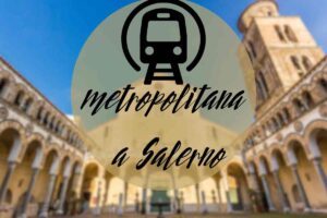salerno e simbolo della metropolitana